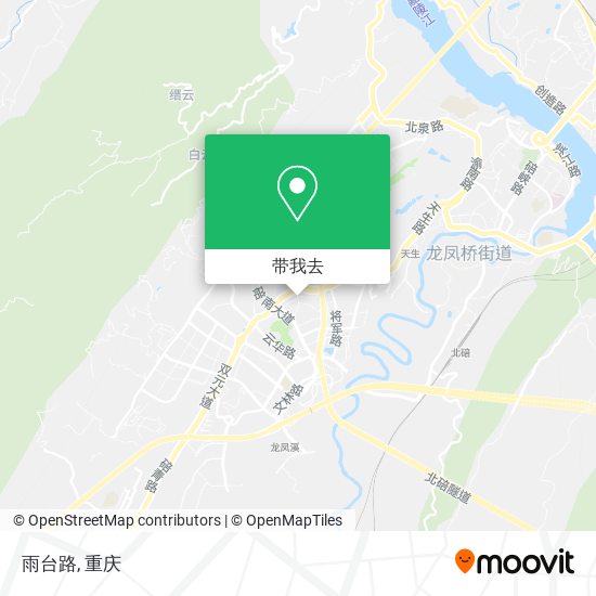 雨台路地图