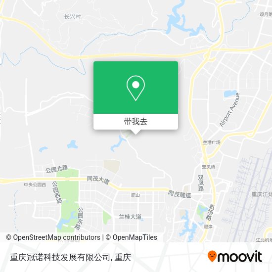 重庆冠诺科技发展有限公司地图