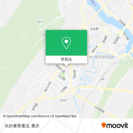 欣好兼善蓬业地图