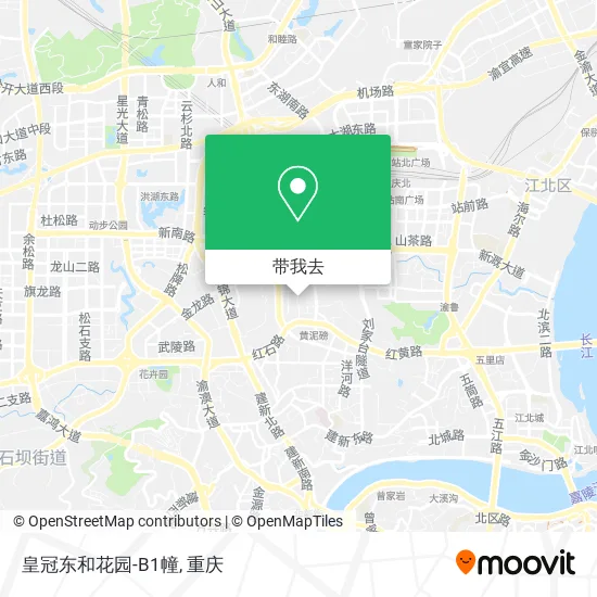 皇冠东和花园-B1幢地图