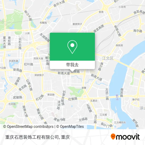 重庆石恩装饰工程有限公司地图