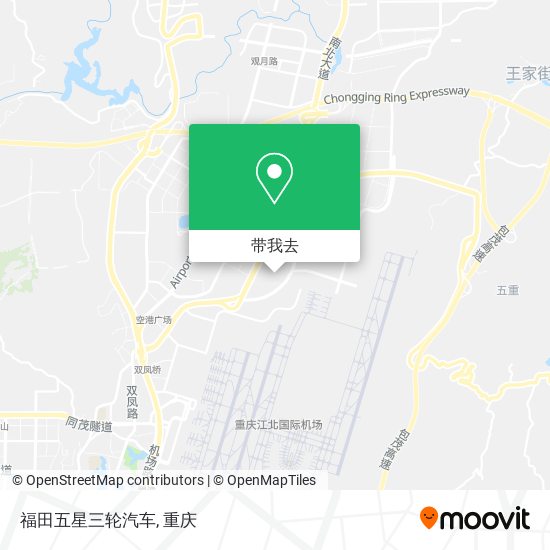福田五星三轮汽车地图