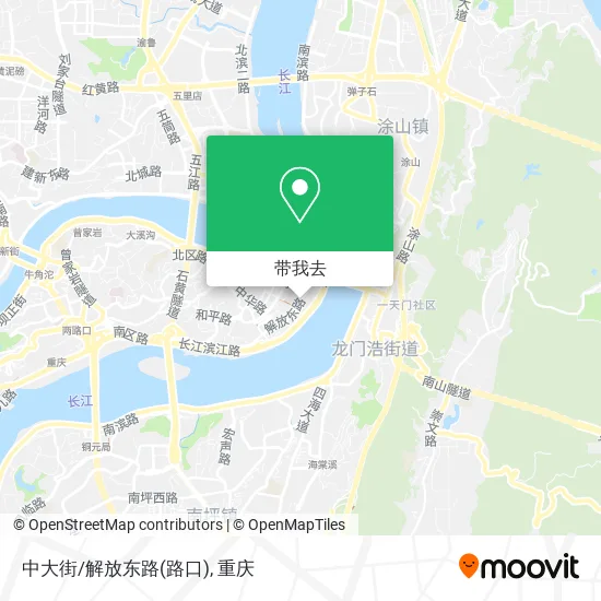 中大街/解放东路(路口)地图