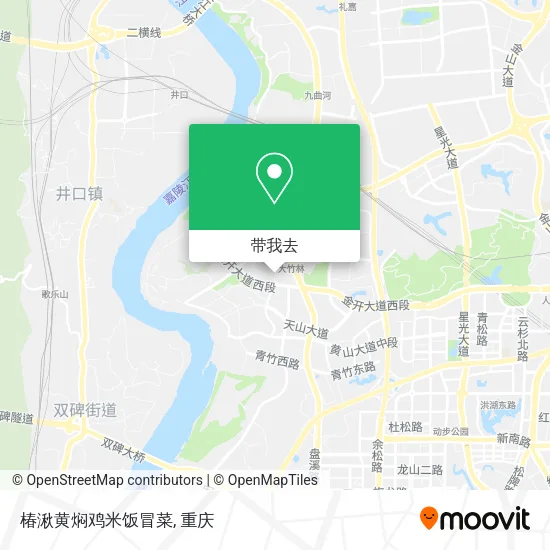 椿湫黄焖鸡米饭冒菜地图