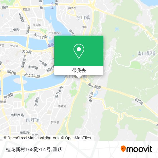 桂花新村168附-14号地图