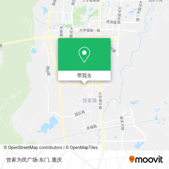 曾家为民广场-东门地图