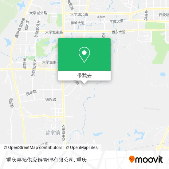 重庆嘉拓供应链管理有限公司地图