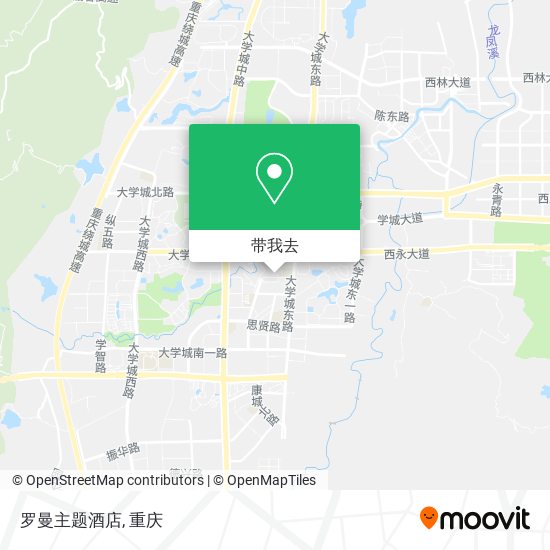 罗曼主题酒店地图
