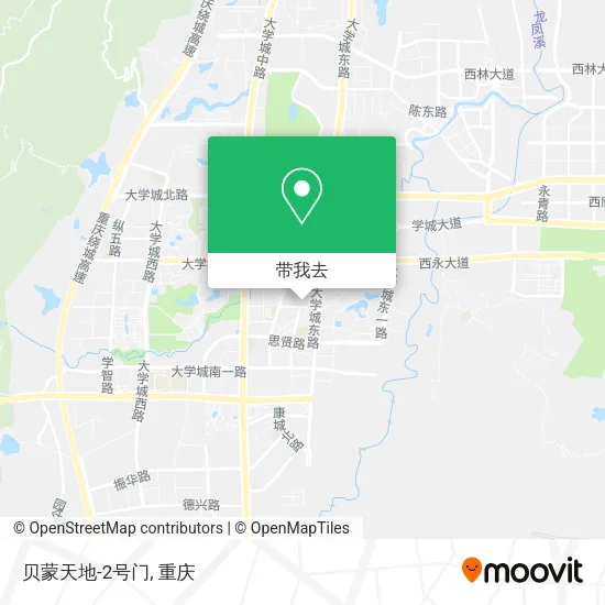 贝蒙天地-2号门地图