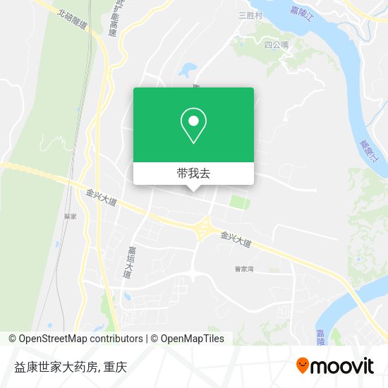 益康世家大药房地图