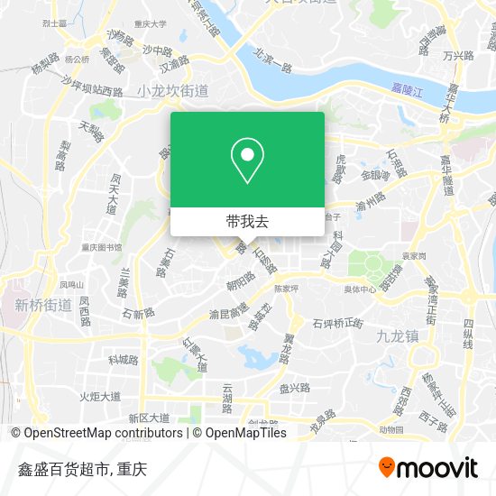 鑫盛百货超市地图