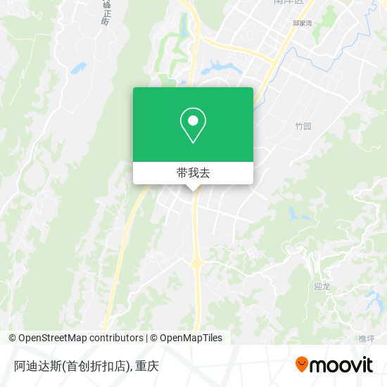 阿迪达斯(首创折扣店)地图