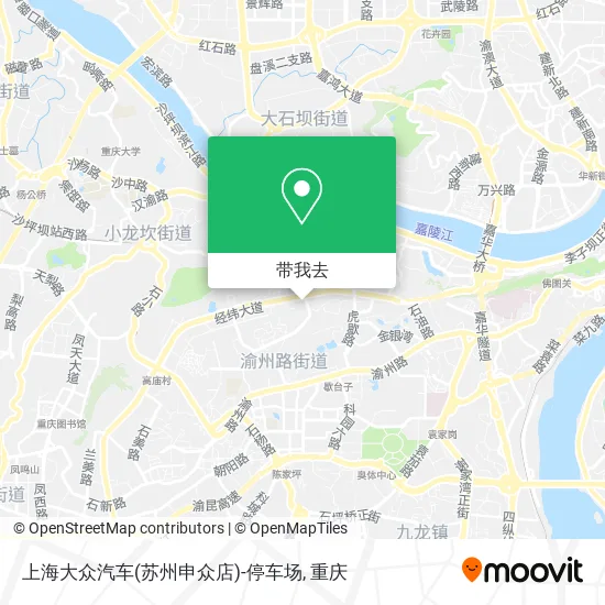 上海大众汽车(苏州申众店)-停车场地图
