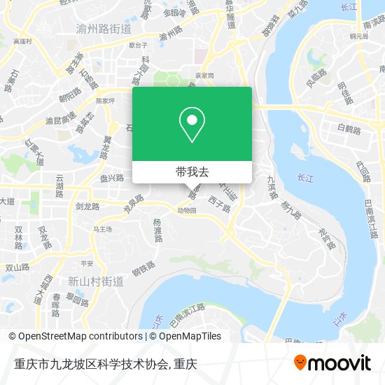 重庆市九龙坡区科学技术协会地图
