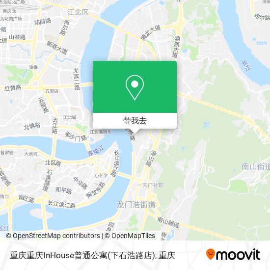 重庆重庆InHouse普通公寓(下石浩路店)地图