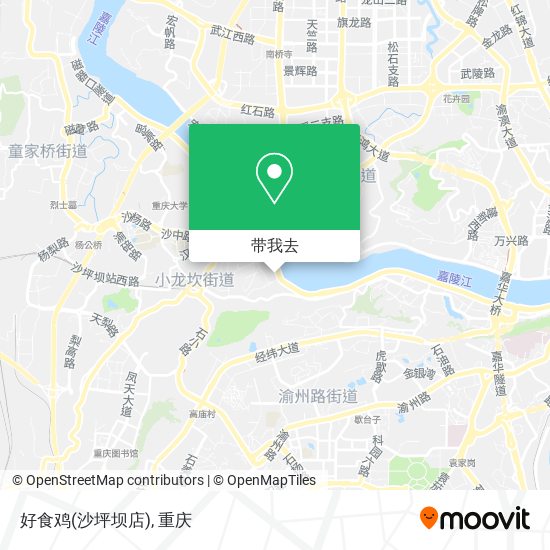 好食鸡(沙坪坝店)地图