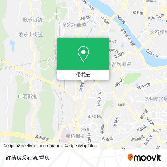 红槽房采石场地图