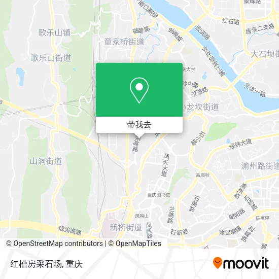 红槽房采石场地图