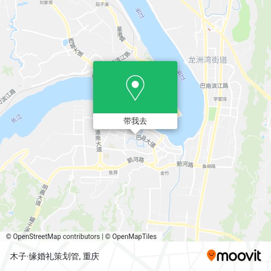 木子·缘婚礼策划管地图
