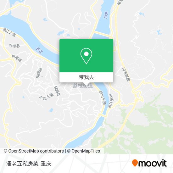 潘老五私房菜地图