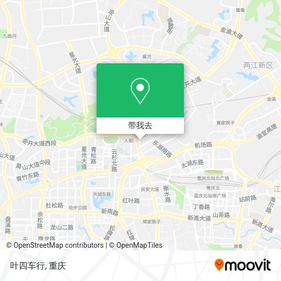 叶四车行地图