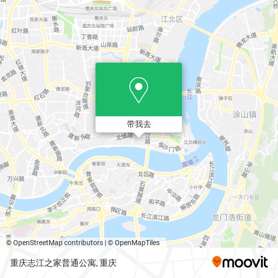 重庆志江之家普通公寓地图