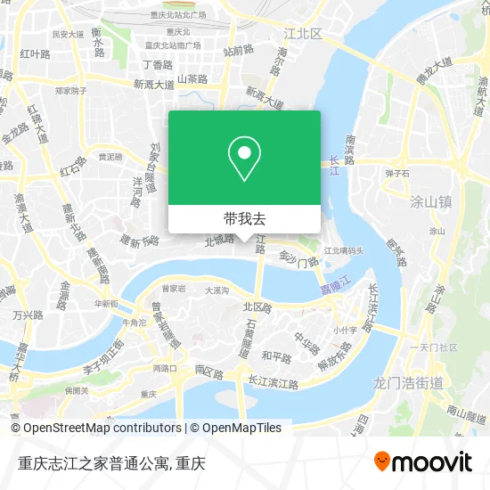 重庆志江之家普通公寓地图