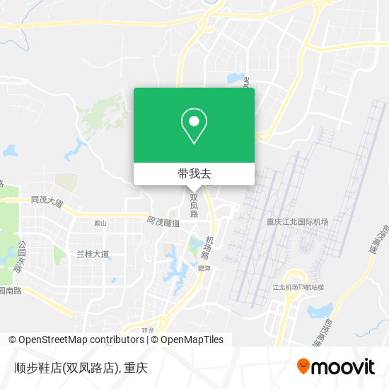顺步鞋店(双凤路店)地图