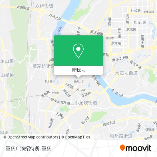 重庆广渝招待所地图
