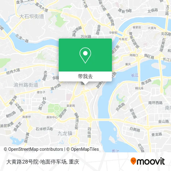 大黄路28号院-地面停车场地图