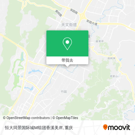 恒大同景国际城M组团香溪美岸地图