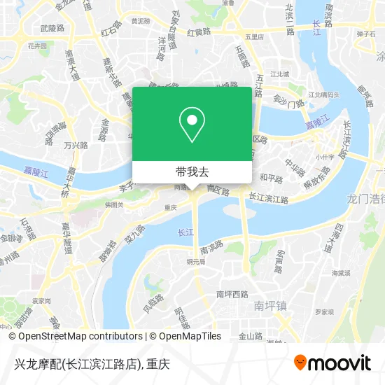 兴龙摩配(长江滨江路店)地图