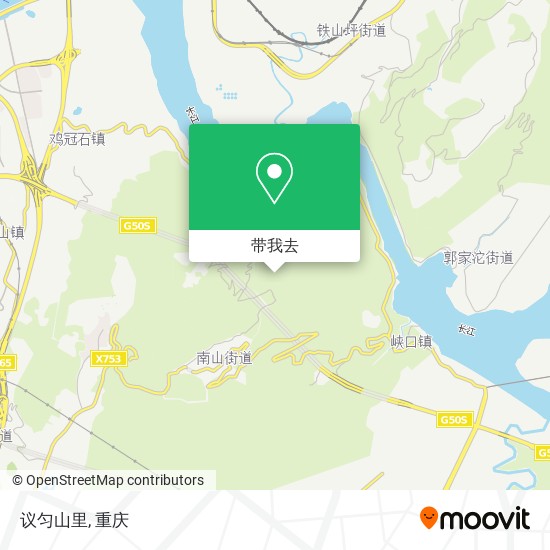 议匀山里地图