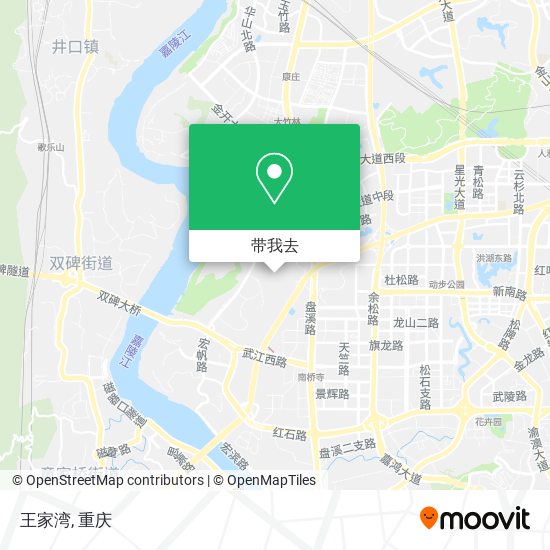 王家湾地图