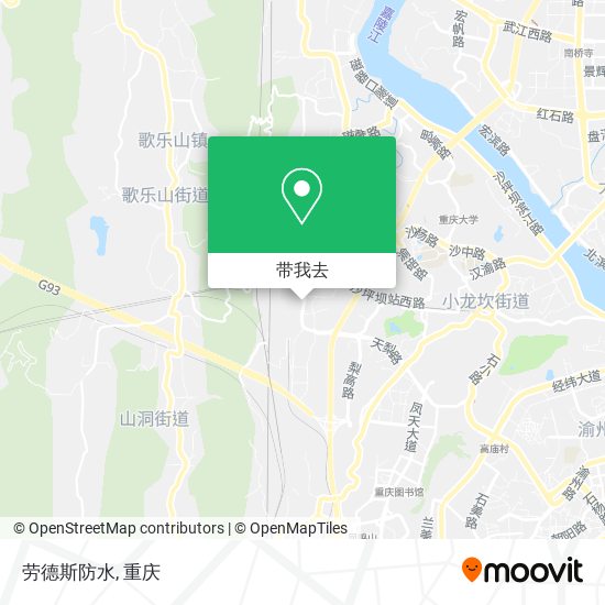 劳德斯防水地图