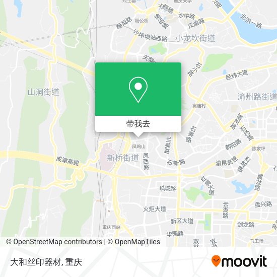 大和丝印器材地图