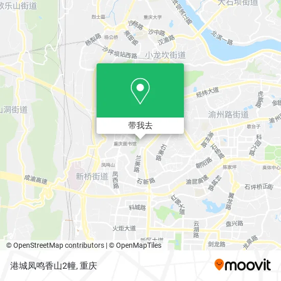 港城凤鸣香山2幢地图