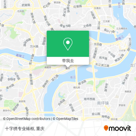 十字绣专业裱框地图