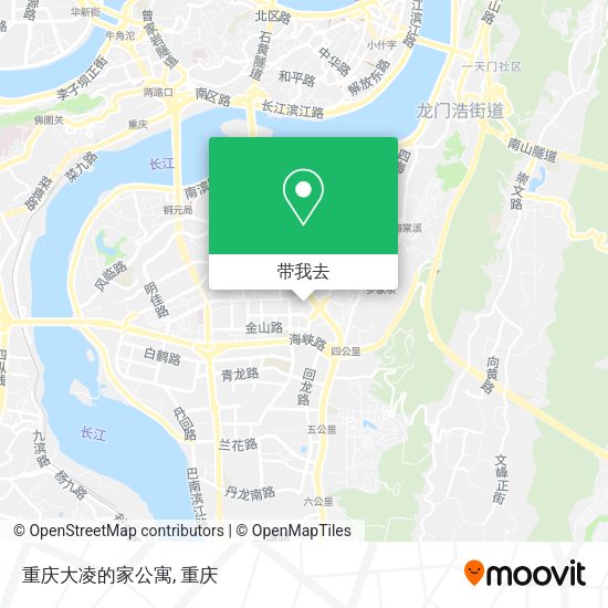 重庆大凌的家公寓地图