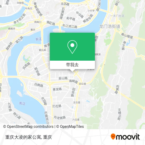 重庆大凌的家公寓地图