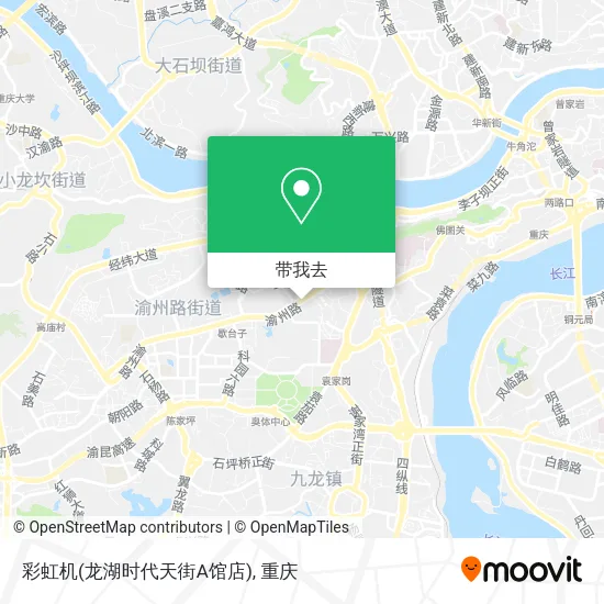 彩虹机(龙湖时代天街A馆店)地图