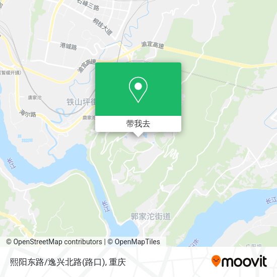 熙阳东路/逸兴北路(路口)地图