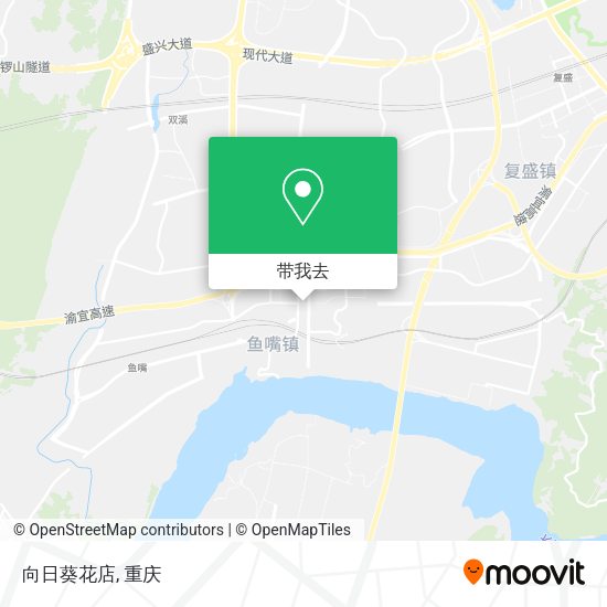 向日葵花店地图