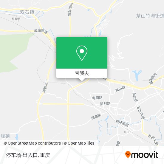 停车场-出入口地图