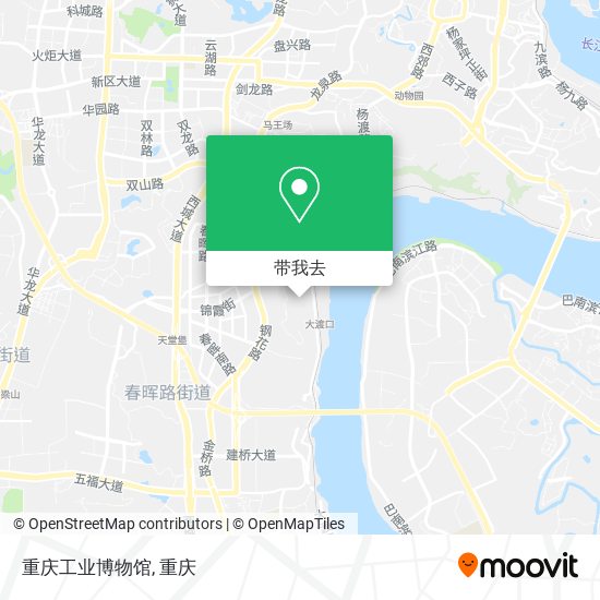 重庆工业博物馆地图
