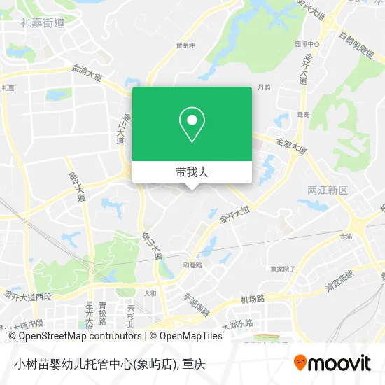 小树苗婴幼儿托管中心(象屿店)地图