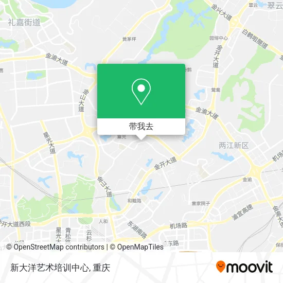 新大洋艺术培训中心地图