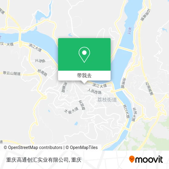 重庆高通创汇实业有限公司地图