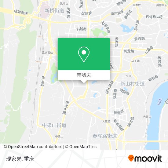 现家岗地图