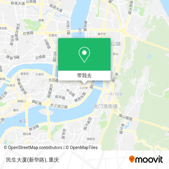 民生大厦(新华路)地图